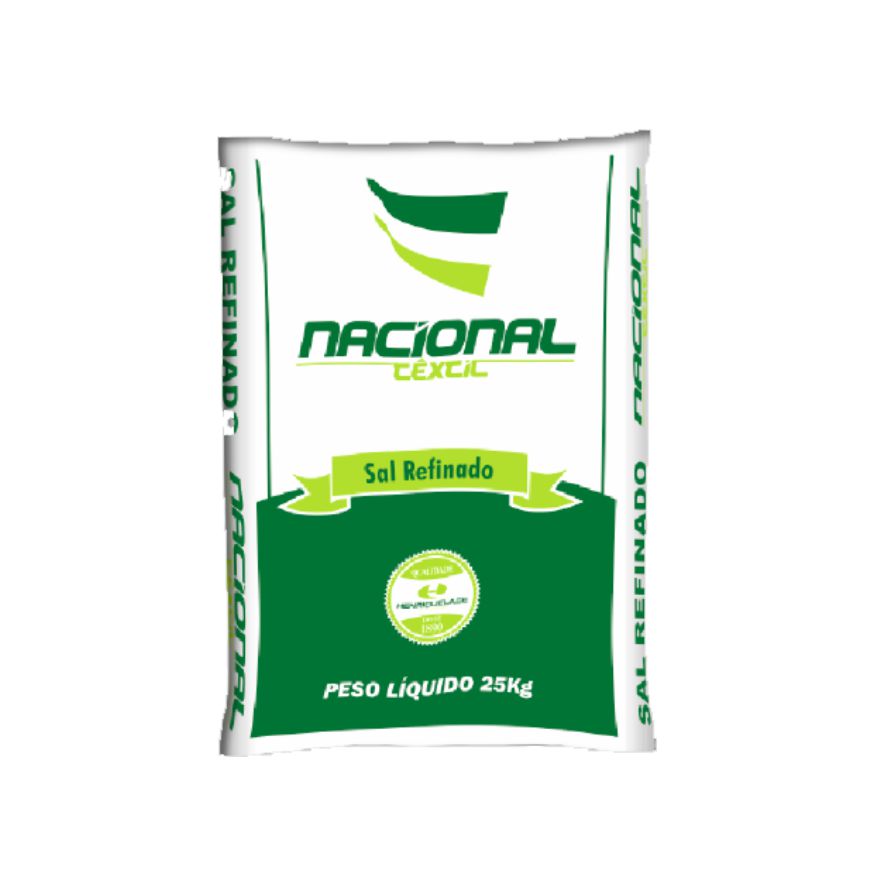Nacional Indústria – Sal Refinado Industrial 25kg