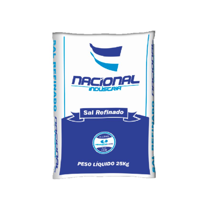 Nacional Têxtil – Sal Refinado 25kg